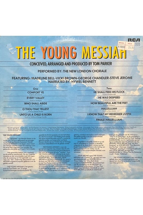 The Young Messiah LP Plak