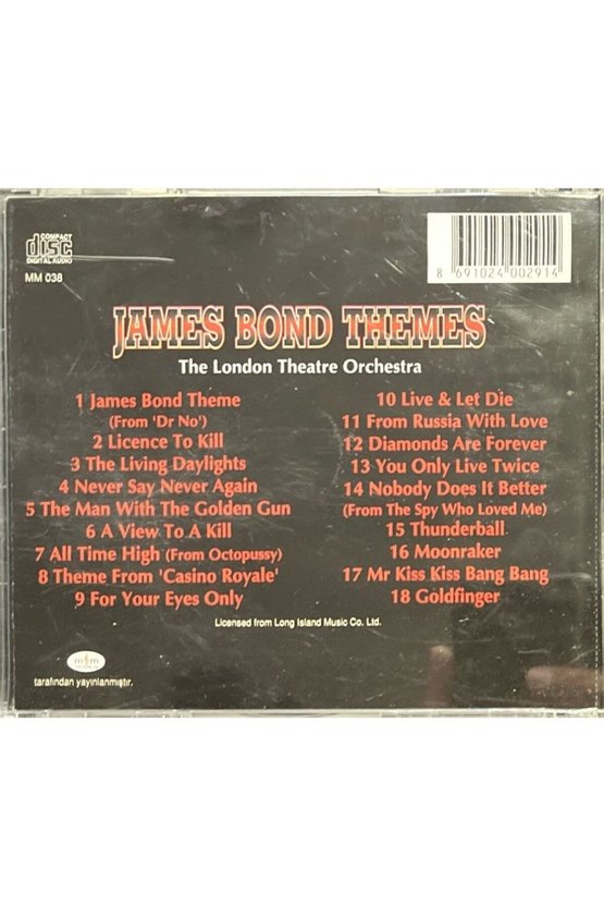 CD James Bound Themes Soundtrack CD