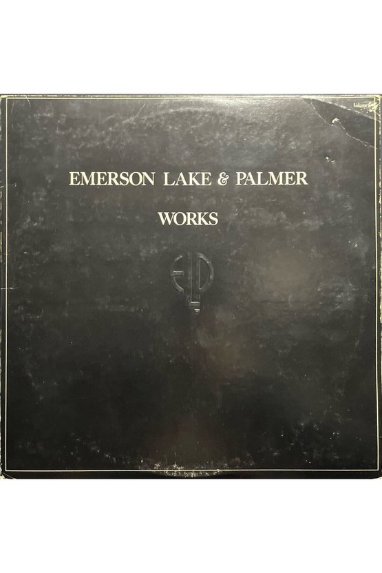 Emerson Lake & Palmer Works Volume 1 Double LP Plak