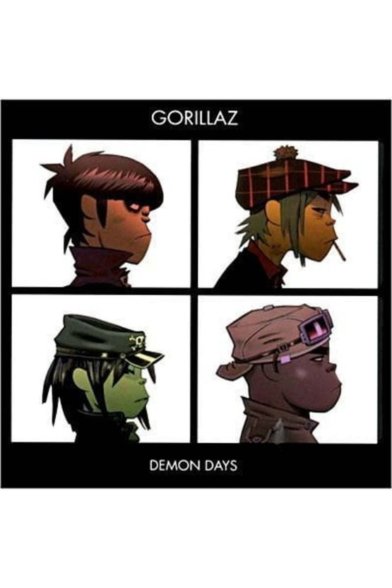 Gorillaz Demon Days Double LP Plak