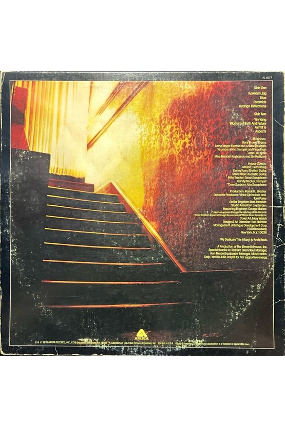 The Eleventh House Featuring Larry Coryell Aspects LP Plak