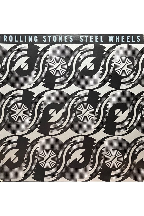 Rolling Stones Steel Wheels LP Plak