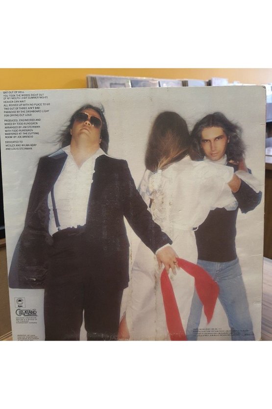 Meat Loaf – Bat Out Of Hell - Plak LP