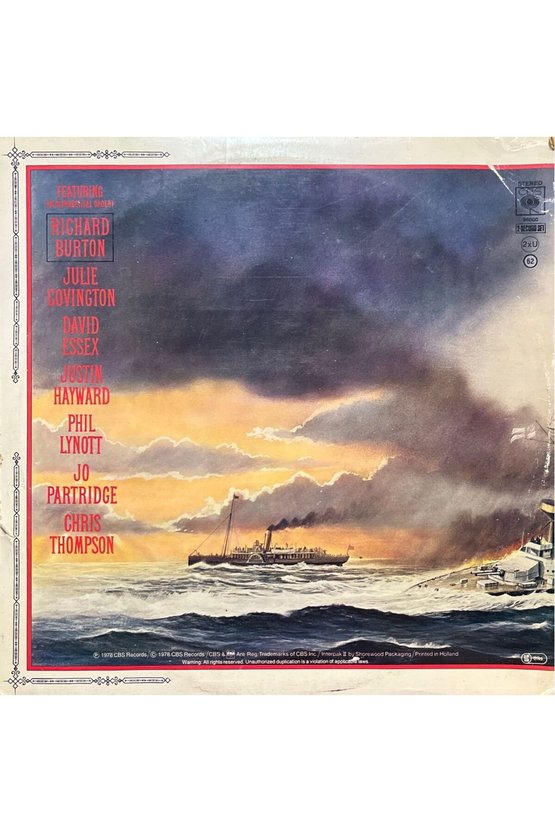 War Of The Worlds Double (Soundtrack) LP Plak