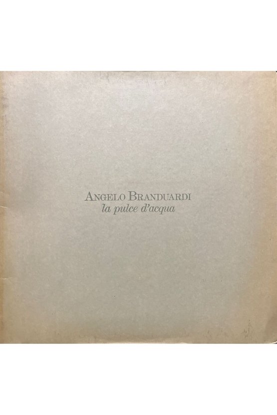 Angelo Branduardi La Pulce Dacqua Lp Plak