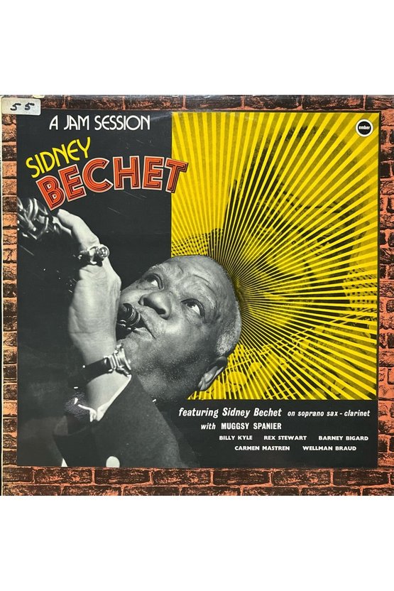 Sidney Bechet A Jam Session LP Plak