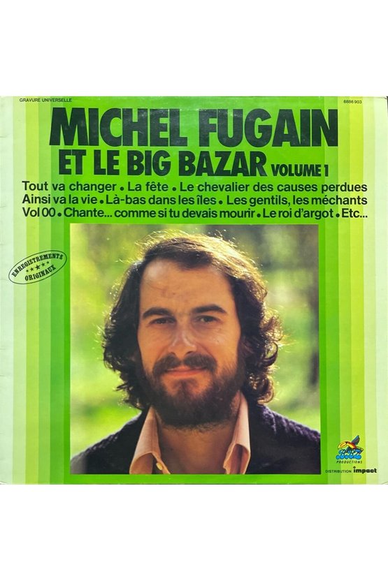 Michel Fugain Et Le Big Bazar Volume 1 LP Plak