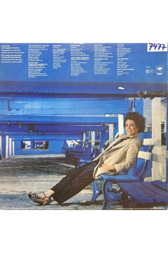 Janis Ian Night Rains LP Plak