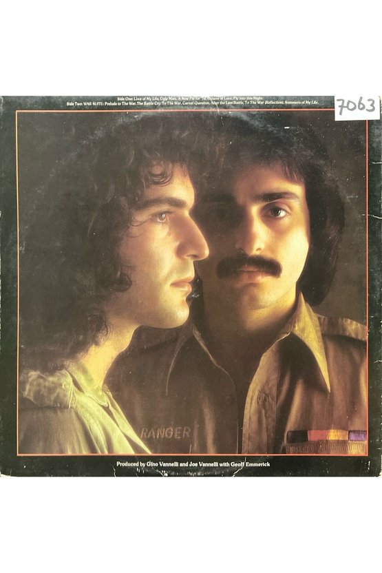 Gino Vannelli The Gist Of The Gemini LP Plak