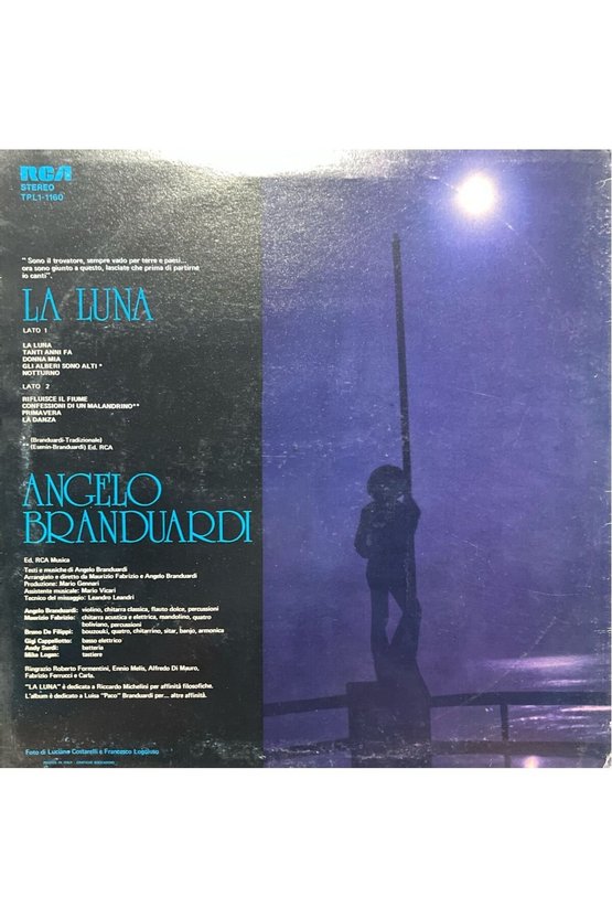 Angelo Branduardi La Luna Plak