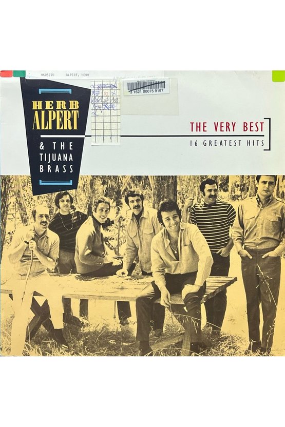 Herb Albert & The Tijuana Brass The Very Best 16 Greatest Hits LP Plak