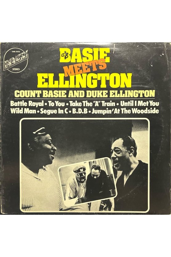 Count Basie And Duke Ellington Meets LP Plak