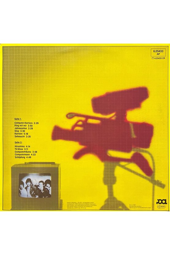 Puhdys Computer-Karriere LP Plak