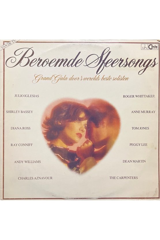 Beroemde Sfeersongs Double LP Plak