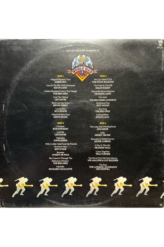 World War II Double Soundtrack LP Plak