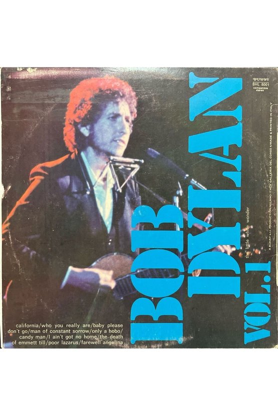 Bob Dylan Vol. 1 LP Plak