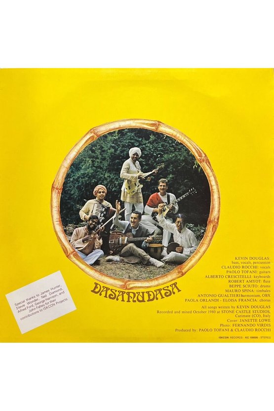 Ras Mandal Reggae Dasanudasa LP Plak