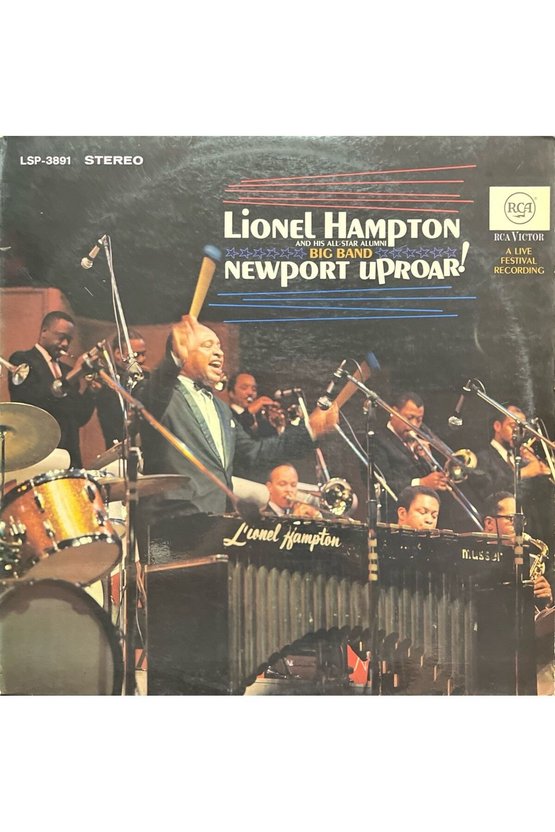 Lionel Hampton Newport Uproar! LP Plak
