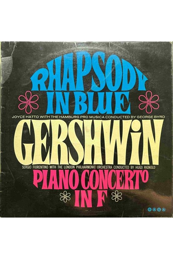 Gershwin Rhapsody In Blue Classic LP Plak