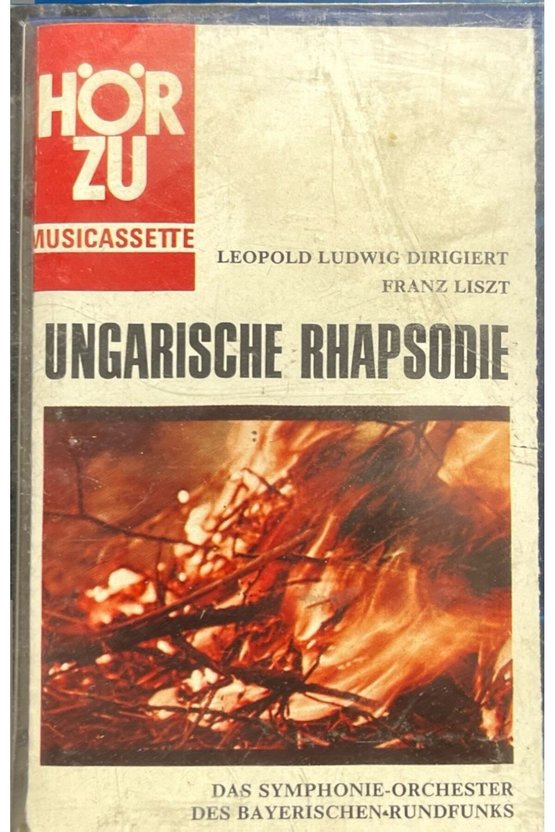 (Plak Değildir Kasettir) Liszt Ungarishe Rhapsodie Kaset