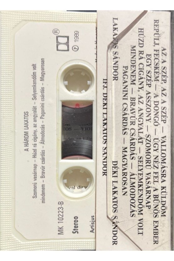 (Plak Değildir Kasettir) The Lakatos Family Kaset