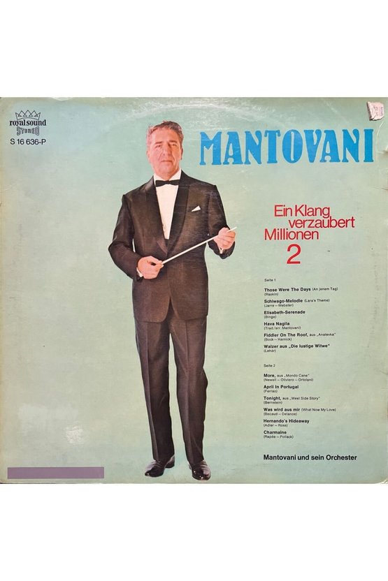 Matovani Ein Klang Verzaubert Millionen 2 LP Plak