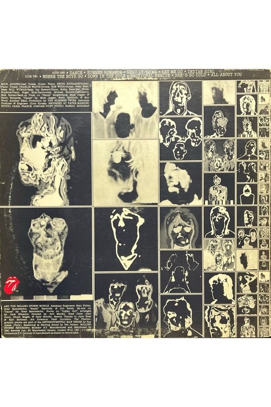 The Rolling Stones Emotional Rescue LP Plak