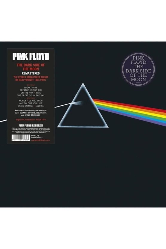 Pink Floyd The Dark Side Of The Moon LP Plak