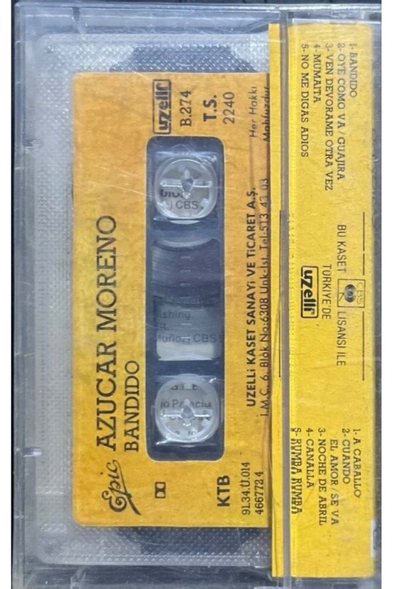 Azucar Moreno Bandido Kaset