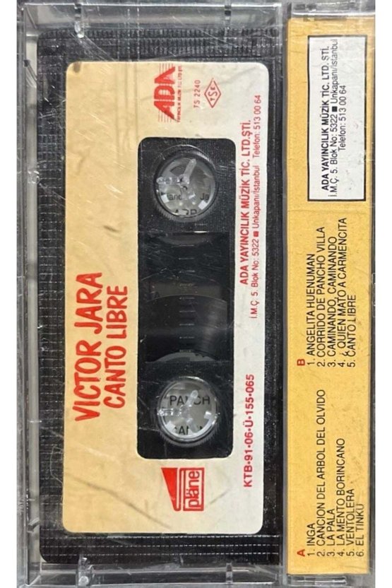 Victor Jara Canto Libre Kaset