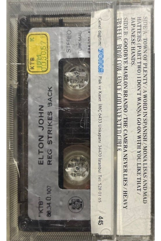 Kaset Elton John Red Strikes Back Kaset