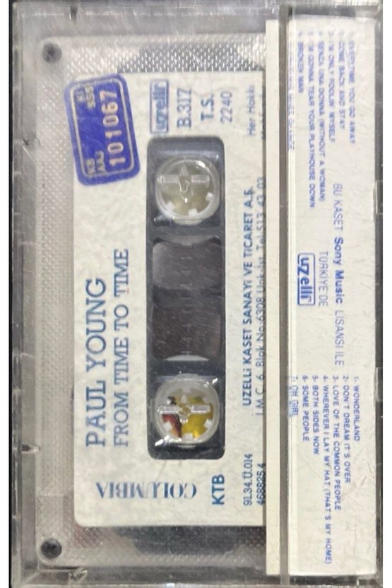 Kaset Paul Young From Time To Time Kaset