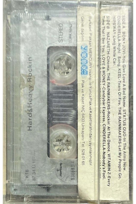 Kaset The Best Of Hard & Heavy Rockin Kaset