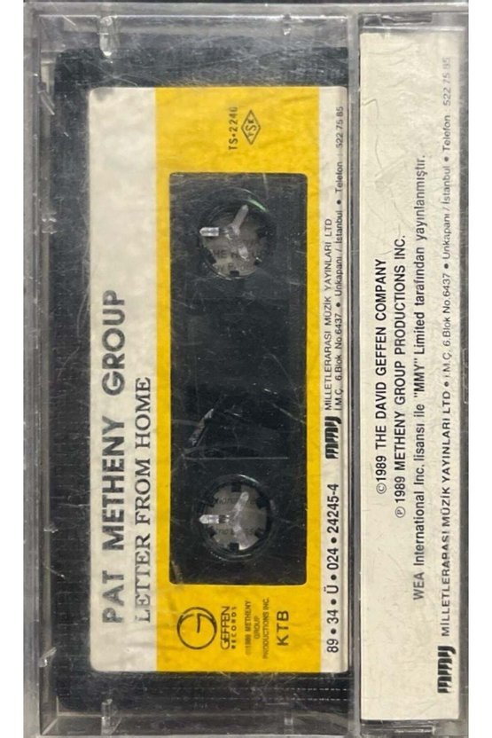 Kaset Pat Metheny Group Letter From Home Kaset