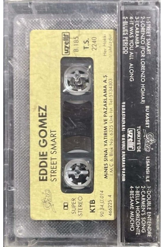 Kaset Eddie Gomez Street Smart Kaset