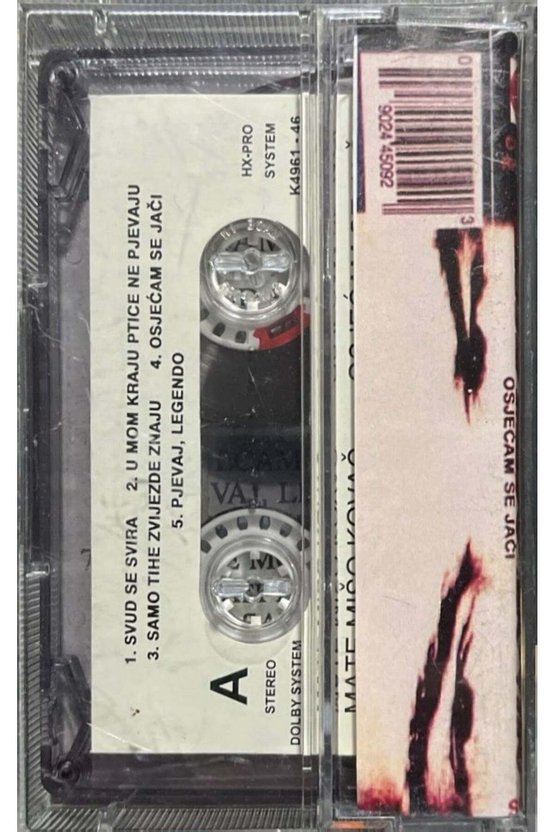 Kaset Mate Miso Kovac Osjecam Se Jaci Kaset