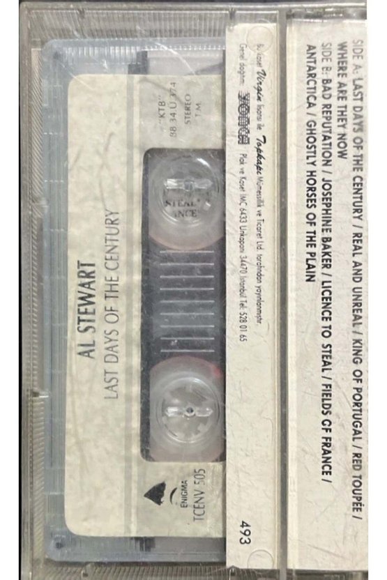 Kaset Al Stewart Last Days Of The Century Kaset