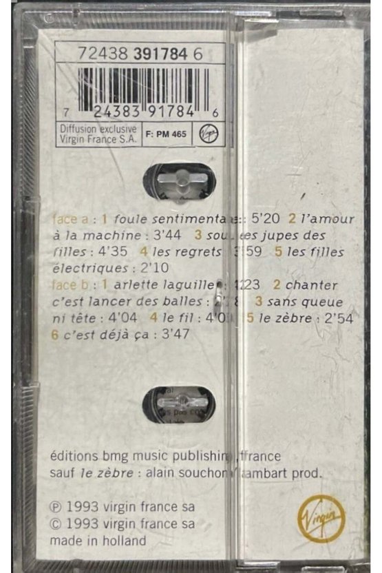 Souchon Cest Deja Ça Kaset