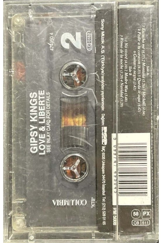 Gipsy Kings Love & Liberte Kaset