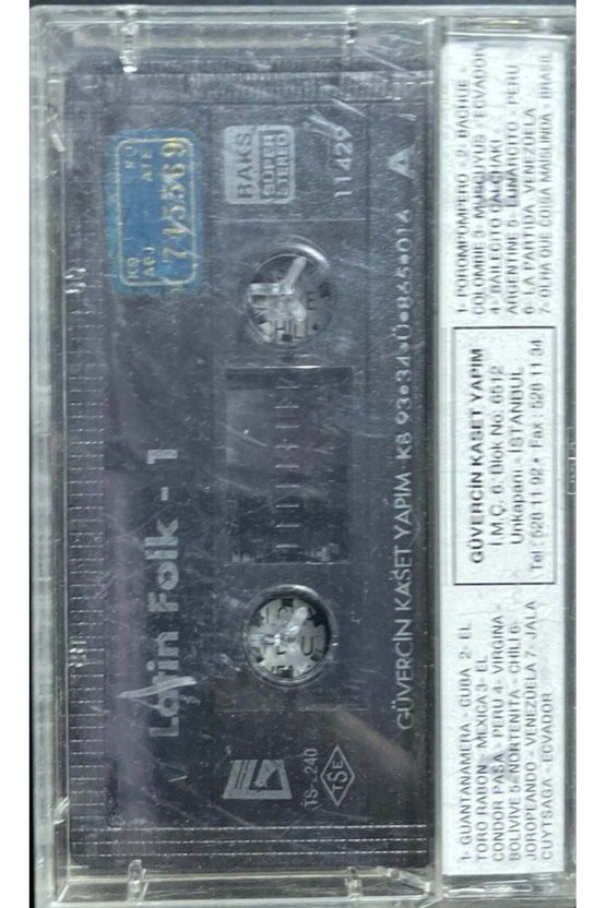Latin Folk 1 Kaset