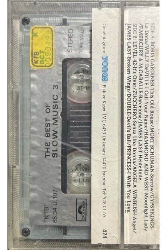 The Best Of Slow Music 3 Kaset