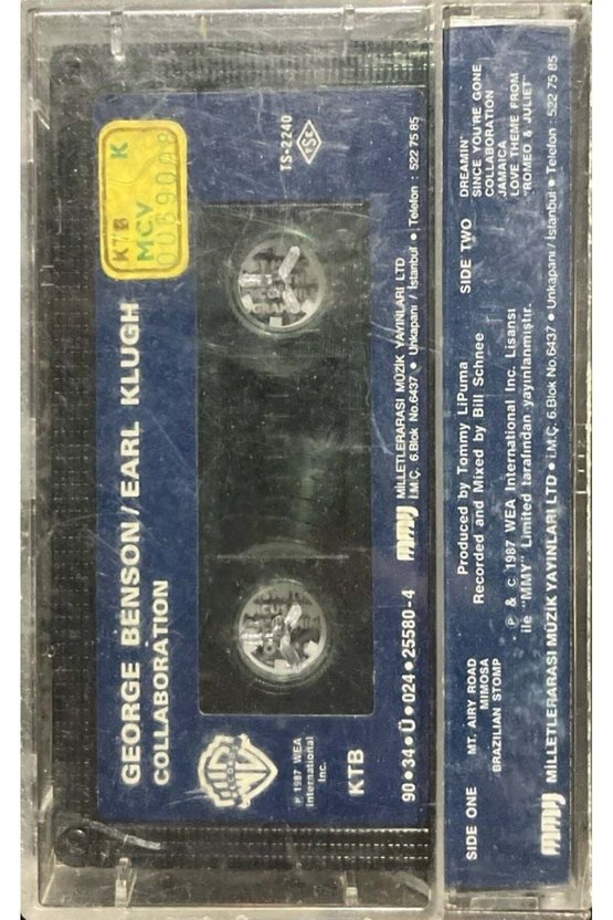 George Benson Earl Klugh Collaboration Kaset