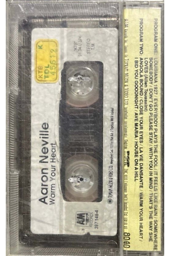 Aaron Neville Warm Your Heart Kaset