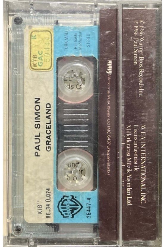Paul Simon Graceland Kaset