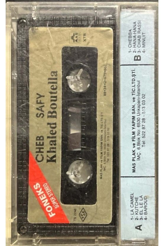 Cheb Khaled Safy Boutella Kutche Kaset