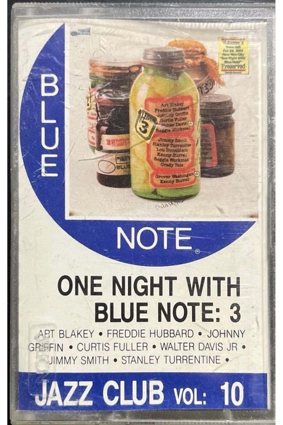 One Night With Blue Note:3 Jazz Club Vol:10 Kaset