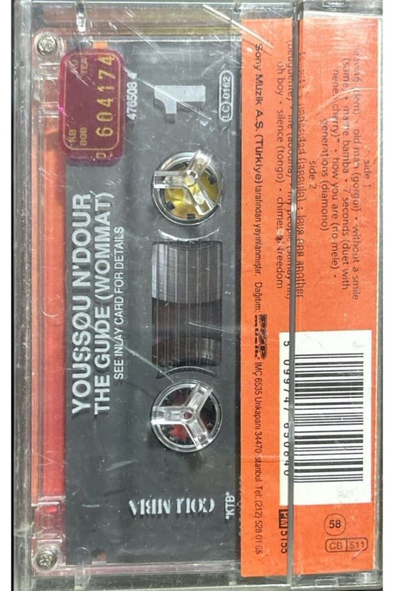 Youssou NDour The Guide (Wommat) Kaset