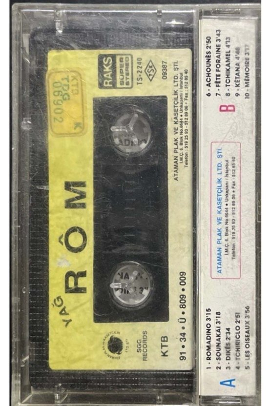 Yağ Rom Romadino Kaset