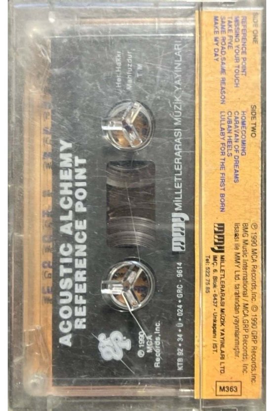 Acoustic Alchemy Reference Point Kaset