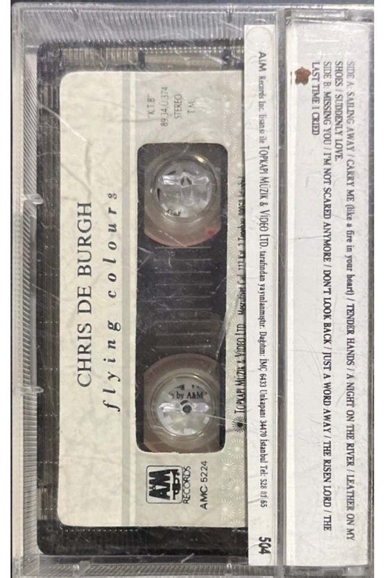 Chris De Burgh Flying Colours Kaset